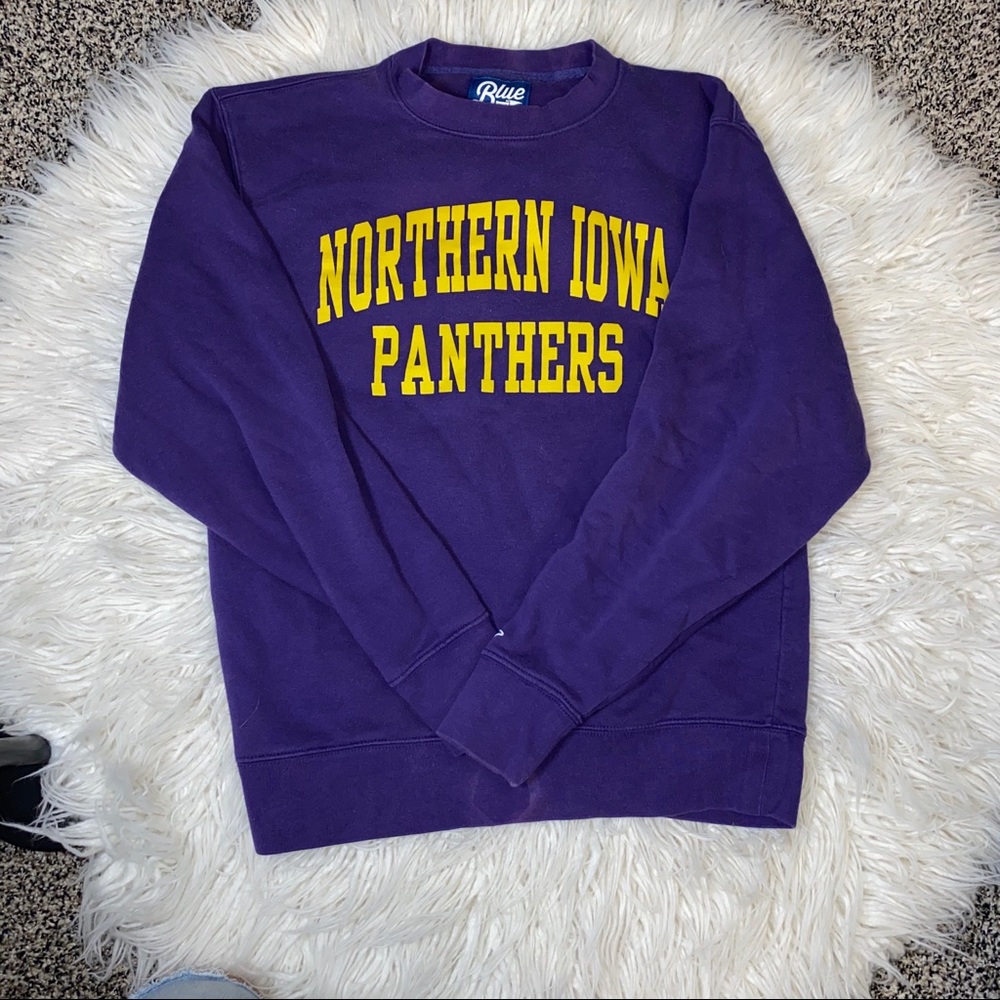 long sleeve northern Iowa crew neck